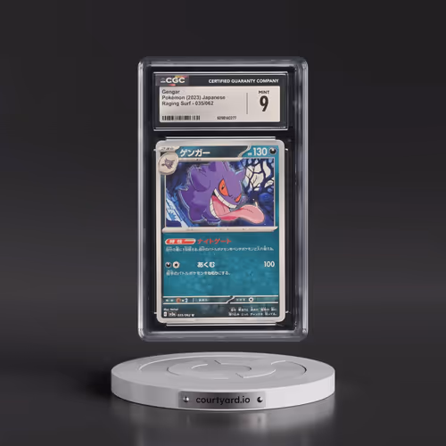2023 Raging Surf #035/062 Gengar (CGC 9 MINT)