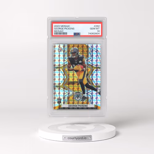 2022 Panini Mosaic #282 George Pickens - Mosaic (PSA 10 GEM MINT)