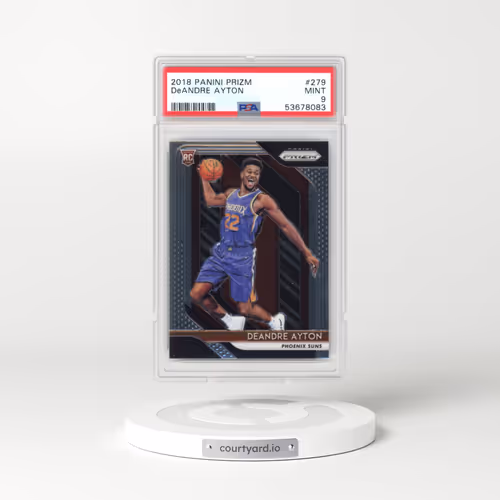2018 Panini Prizm #279 DeAndre Ayton (PSA 9 MINT)