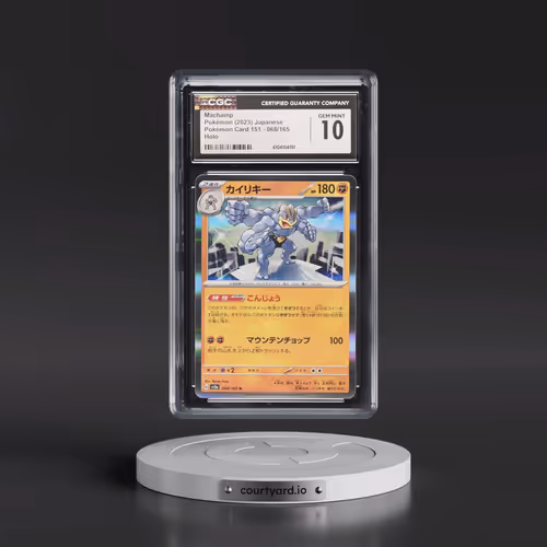 2023 Pokémon Card 151 #068/165 Machamp - Holo (CGC 10 GEM MINT)