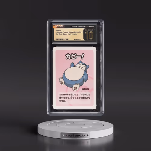2023 Pokémon Old Maid Super High Tension Snorlax (CGC 10 PRISTINE)