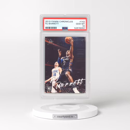 2019 Panini Chronicles #142 RJ Barrett (PSA 10 GEM MINT)
