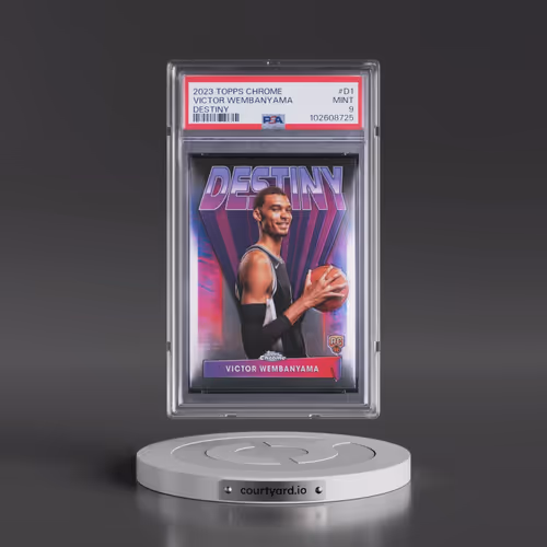 2023 Topps Chrome Destiny #D1 Victor Wembanyama (PSA 9 MINT)