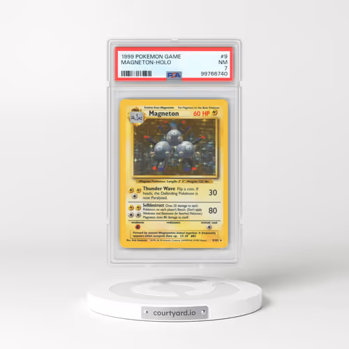 1999 Pokémon Game #9 Magneton - Holo (PSA 7 NM)