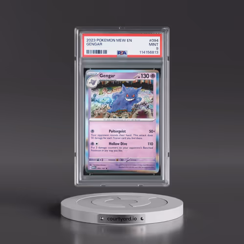 2023 Pokémon Mew EN-151 #094 Gengar (PSA 9 MINT)