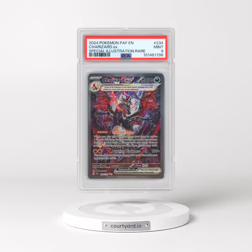 2024 Pokémon Paf EN-Paldean Fates #234 Charizard EX - Holo Special Illustration Rare (PSA 9 MINT)