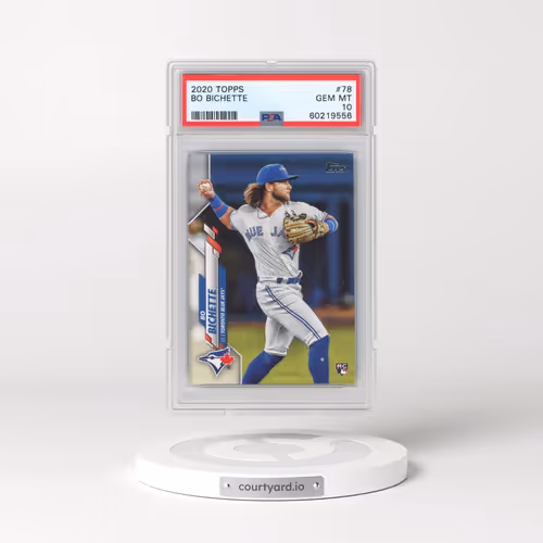 2020 Topps #78 Bo Bichette (PSA 10 GEM MINT)