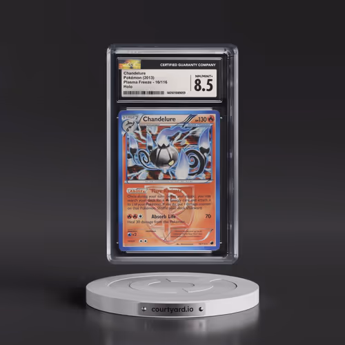 2013 Plasma Freeze #16/116 Chandelure - Holo (CGC 8.5 NM-MT+)