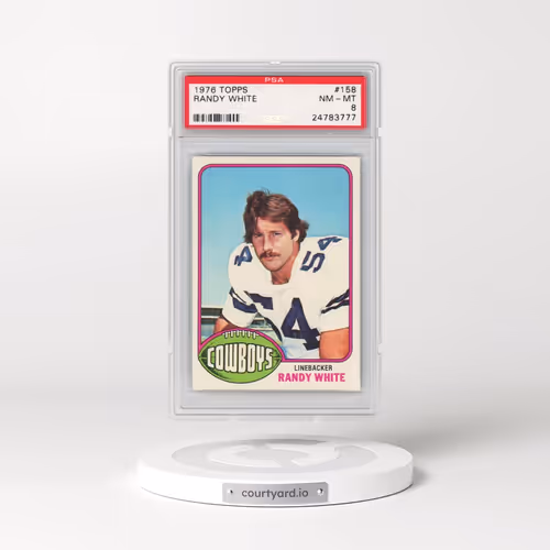 1976 Topps #158 Randy White (PSA 8 NM-MT)