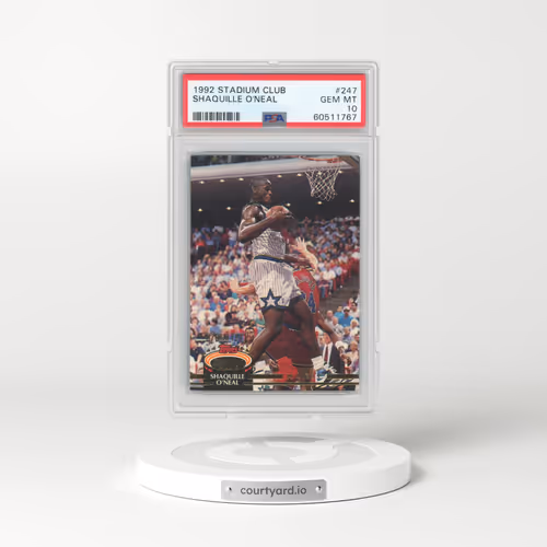1992 Stadium Club #247 Shaquille O'Neal (PSA 10 GEM MINT)