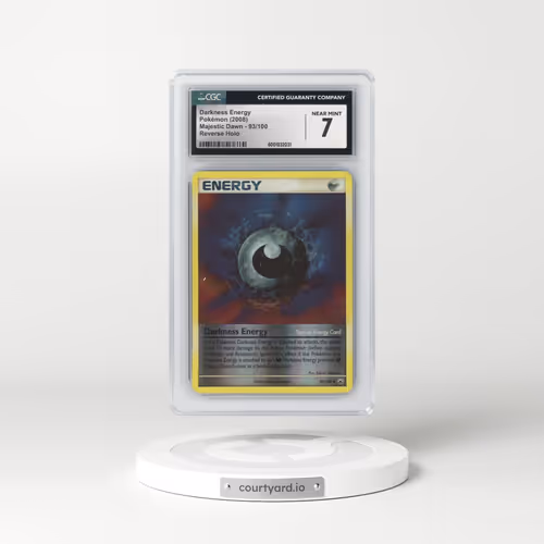 2008 Majestic Dawn #93/100 Darkness Energy - Reverse Holo (CGC 7 NM)