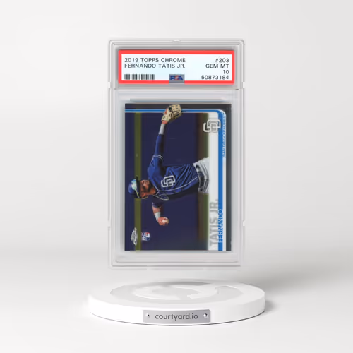 2019 Topps Chrome #203 Fernando Tatis Jr. (PSA 10 GEM MINT)