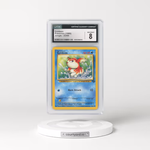 1999 Jungle #53 Goldeen (CGC 8 NM-MT)
