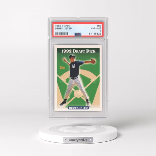 1993 Topps #98 Derek Jeter (PSA 8 NM-MT)