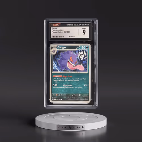 2024 Paldean Fates - PAF EN #057/091 Gengar (CGC 9 MINT)