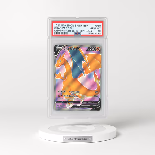2020 Champion's Path #50 Charizard V - Full Art Holo (PSA 10 GEM MINT)