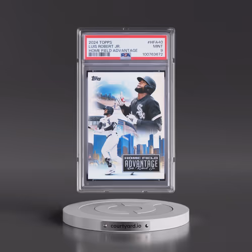 2024 Topps Home Field Advantage #HFA40 Luis Robert Jr. - Update (PSA 9 MINT)