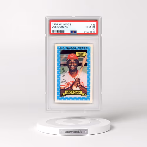 1974 Kellogg's #36 Joe Morgan (PSA 10 GEM MINT)