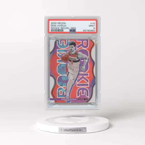 2020 Panini Recon Rookie Recon #10 Deni Avdija - Red (PSA 9 MINT)