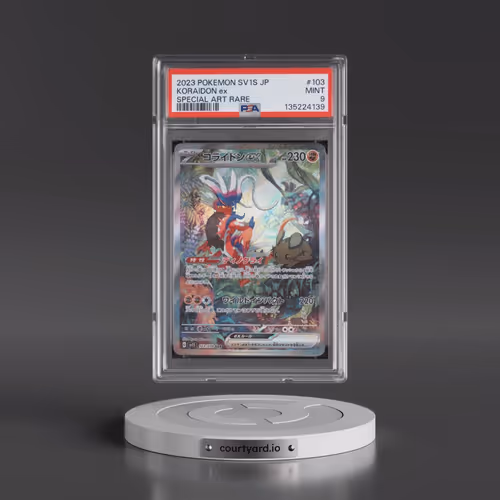 2023 Pokémon Sv1s-Scarlet EX #103 Koraidon EX - Holo Special Art Rare (PSA 9 MINT)