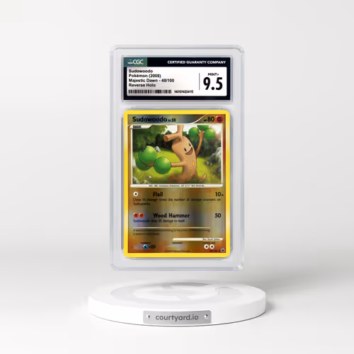 2008 Majestic Dawn #48 Sudowoodo - Holo (CGC 9.5 MINT+)