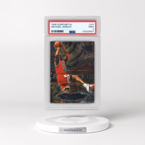 1996 Metal #241 Michael Jordan (PSA 9 MINT)
