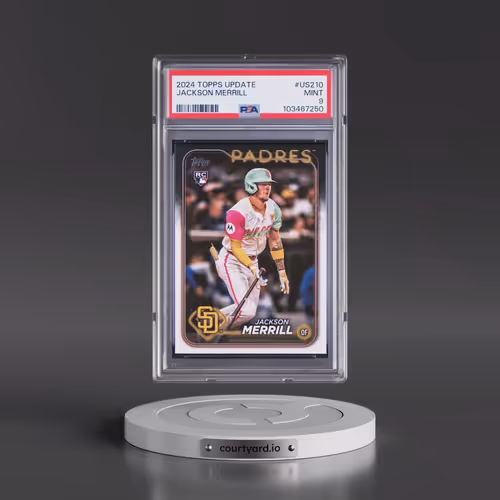 2024 Topps Update #US210 Jackson Merrill (PSA 9 MINT)