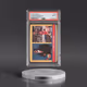 1990 Hoops #385 Magic Johnson/Michael Jordan - Super Streaks (PSA 8 NM-MT)
