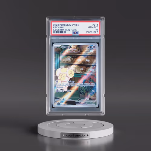 2023 Pokémon Svi EN-Scarlet & Violet #213 Fidough - Illustration Rare (PSA 10 GEM MINT)