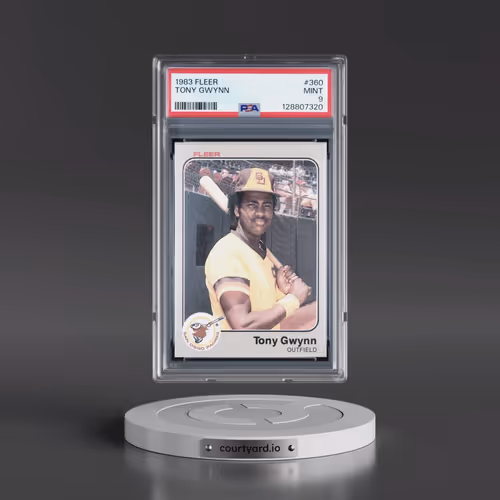 1983 Fleer #360 Tony Gwynn (PSA 9 MINT)