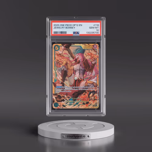 2025 One Piece OP12-Legacy of the Master #118 Jewelry Bonney (PSA 10 GEM MINT)