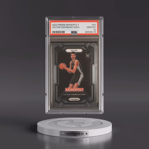 2023 Panini Prizm Monopoly #81 Victor Wembanyama (PSA 10 GEM MINT)