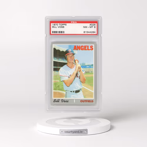 1970 Topps #326 Bill Voss (PSA 8 NM-MT)