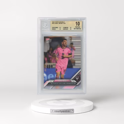 2024 Topps Now MLS #46 Lionel Messi (BGS 10 PRISTINE)