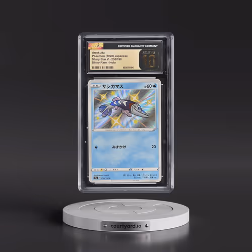 2020 Shiny Star V #230/190 Arrokuda - Shiny Rare Holo (CGC 10 PRISTINE)