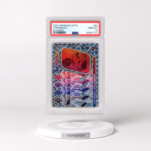 2022 Panini Donruss Optic Blazers #B3 Tom Brady (PSA 10 GEM MINT)