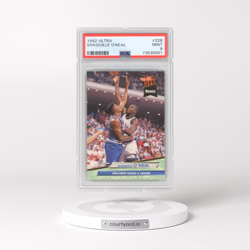 1992 Ultra #328 Shaquille O'Neal (PSA 9 MINT)