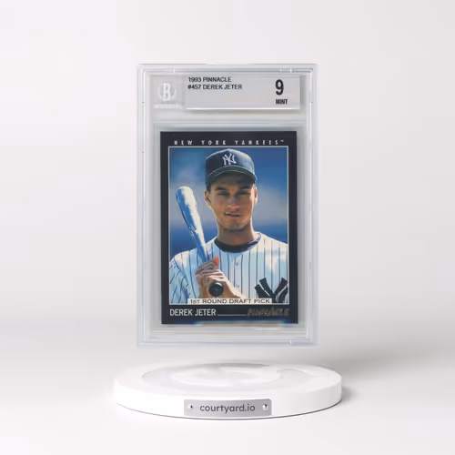 1993 Pinnacle #457 Derek Jeter (BGS 9 MINT)