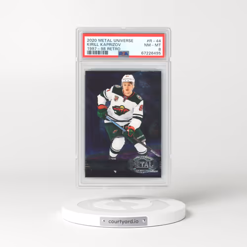 2020 Skybox Metal Universe 1997-98 Retro #R-44 Kirill Kaprizov (PSA 8 NM-MT)