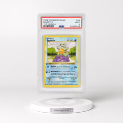 1999 Base Set #63 Squirtle - 1st Edition Shadowless (PSA 9 MINT)