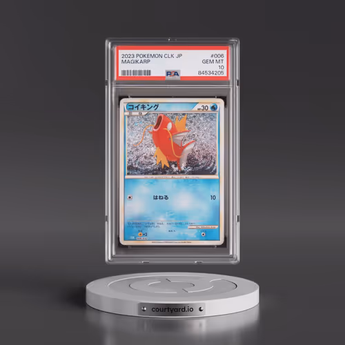 2023 Pokémon Clk-Trading Card Game Classic Blastoise & Suicune EX Deck #006 Magikarp (PSA 10 GEM MIN