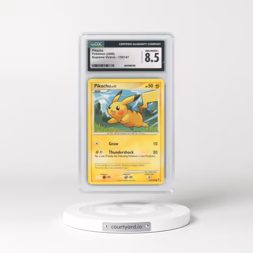 2009 Supreme Victors #120/147 Pikachu (CGC 8.5 NM-MT+)
