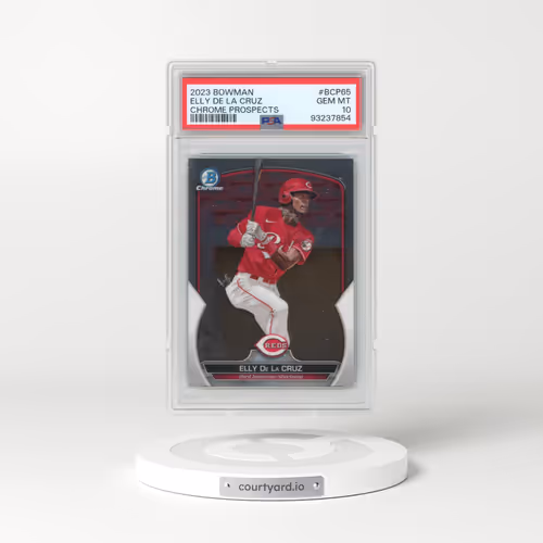 2023 Bowman Chrome Prospects #BCP65 Elly de La Cruz (PSA 10 GEM MINT)