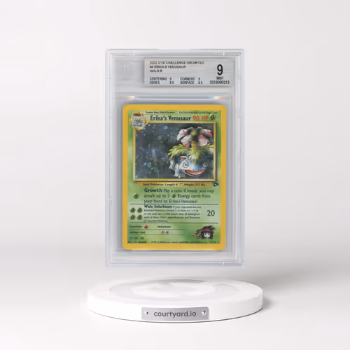 2000 Gym Challenge #4 Erika's Venusaur - Holo (BGS 9 MINT)
