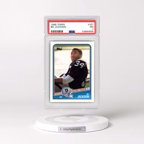 1988 Topps #327 Bo Jackson (PSA 7 NM)