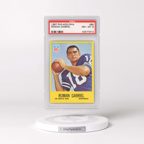 1967 Philadelphia #88 Roman Gabriel (PSA 8 NM-MT)