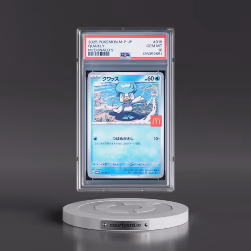 2025 Pokémon M-P Promo #019 Quaxly - McDonald's (PSA 10 GEM MINT)