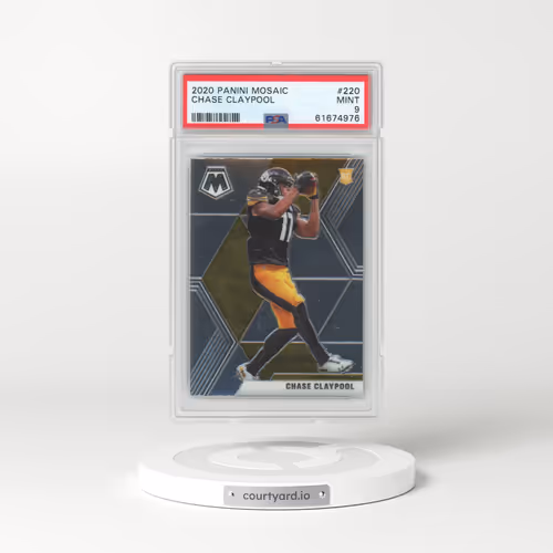 2020 Panini Mosaic #220 Chase Claypool (PSA 9 MINT)