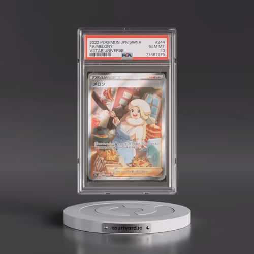 2022 Pokémon Sword & Shield Vstar Universe #244 Melony - Full Art (PSA 10 GEM MINT)