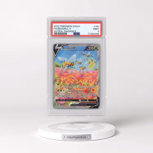2022 Pokémon Sword & Shield Astral Radiance #161 Beedrill V - Holo Full Art (PSA 9 MINT)
